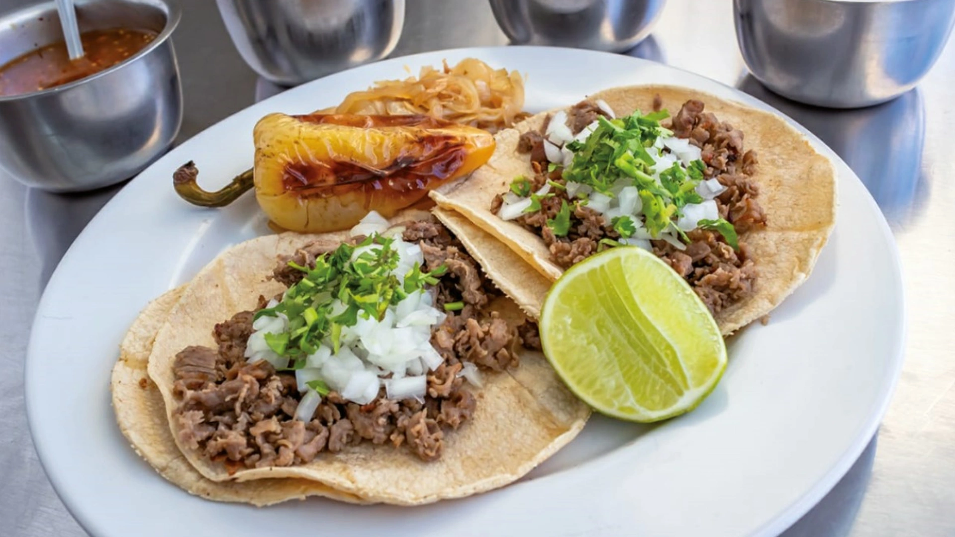 Tacos de barbacoa de Los Tocayos Las Águilas